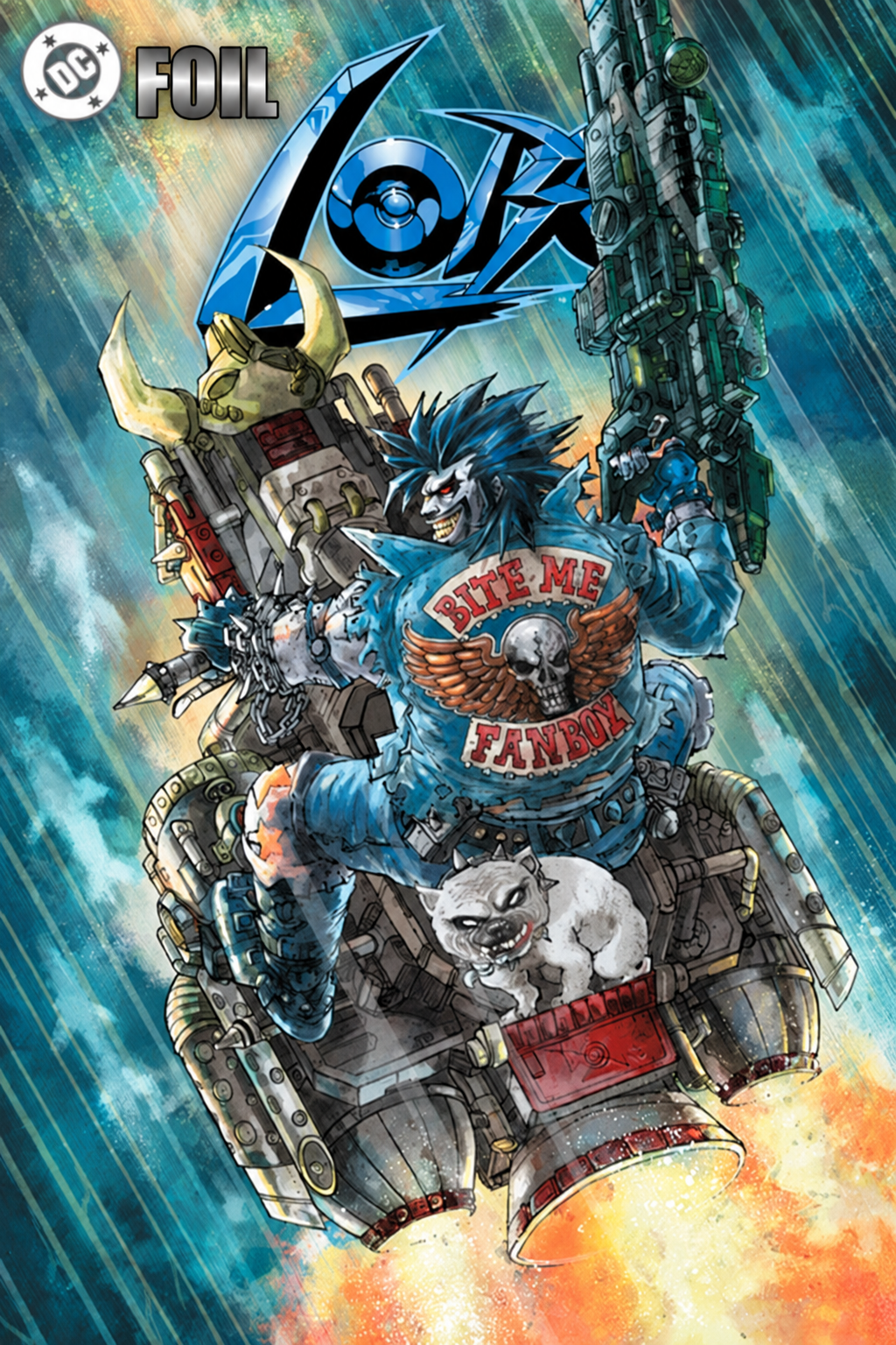 Lobo #1 ALAN QUAH Big Dex Comics Exclusive Trade Dress / Virgin / Foil Variants