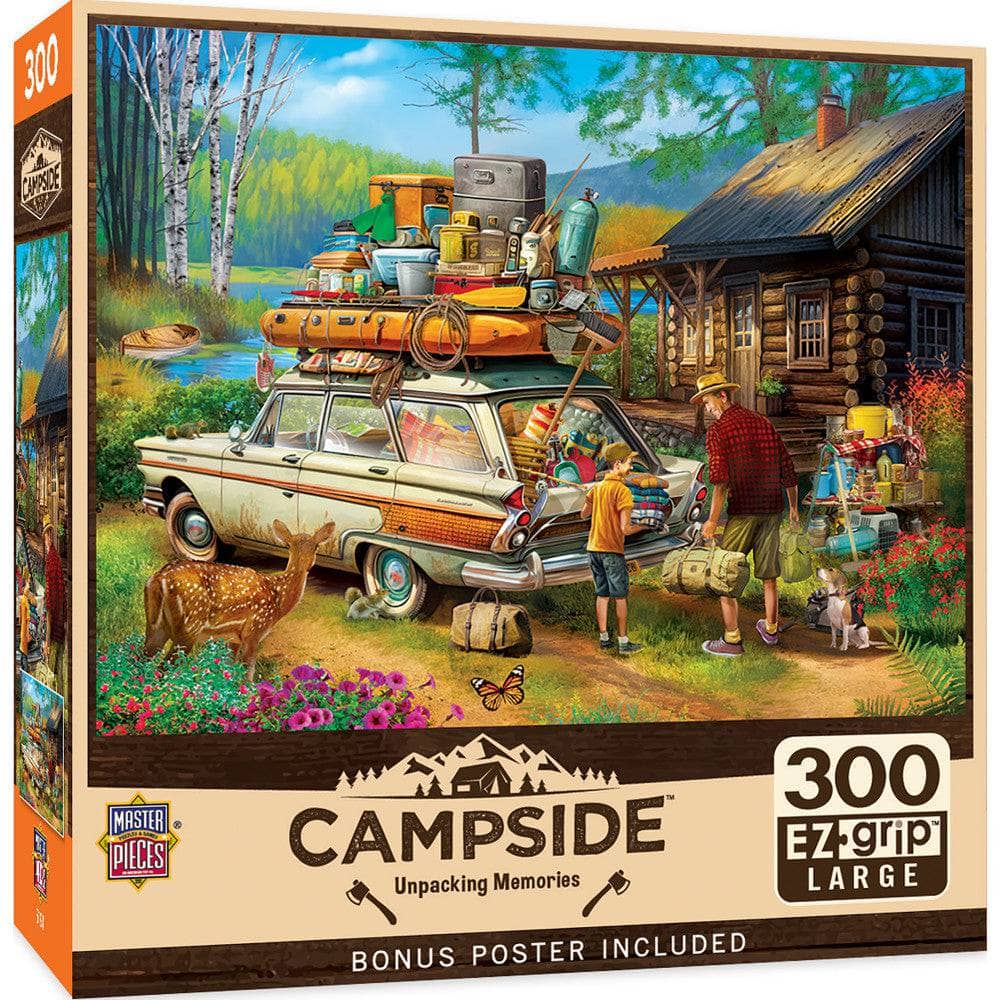 Campside - Unpacking Memories 300 Piece EZ Grip Jigsaw Puzzle