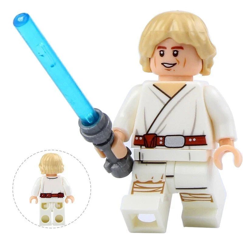 Luke Skywalker Star Wars Lego Minifigures Custom Toys