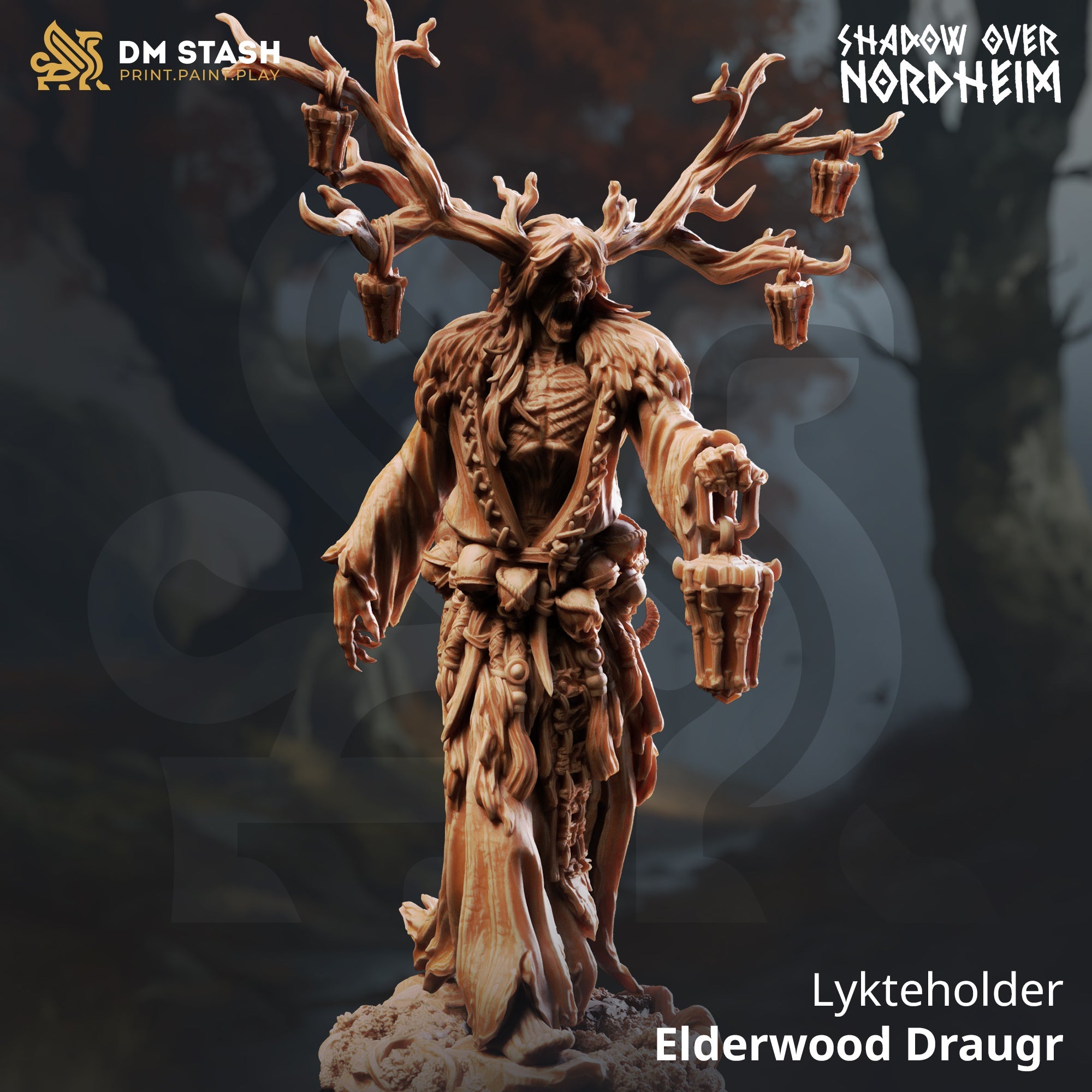 Lykteholder, Elderwood Draugr (Male Undead Horror)