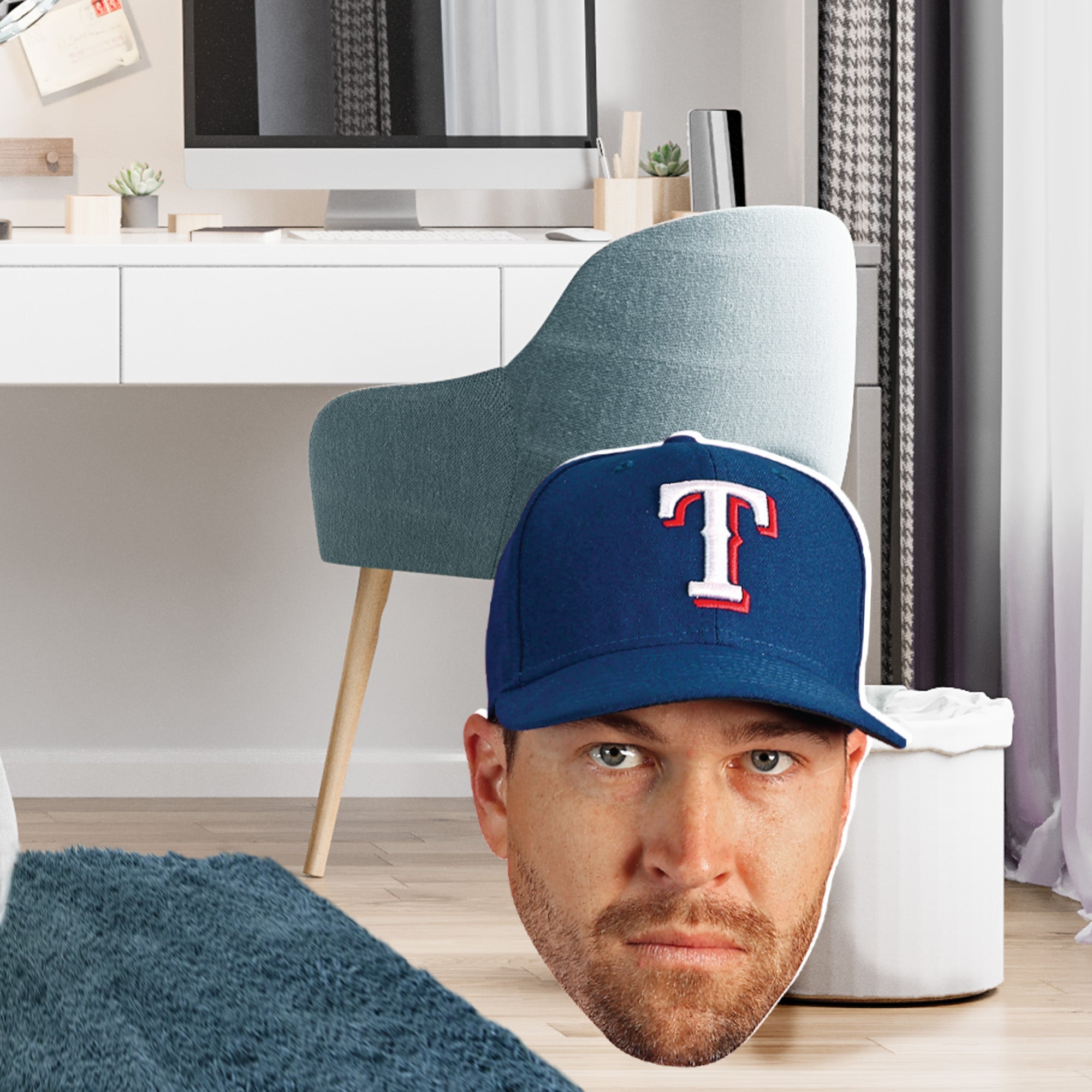 Jacob deGrom - Big Head - Official MLB - Texas Rangers - Foam Core Cutout