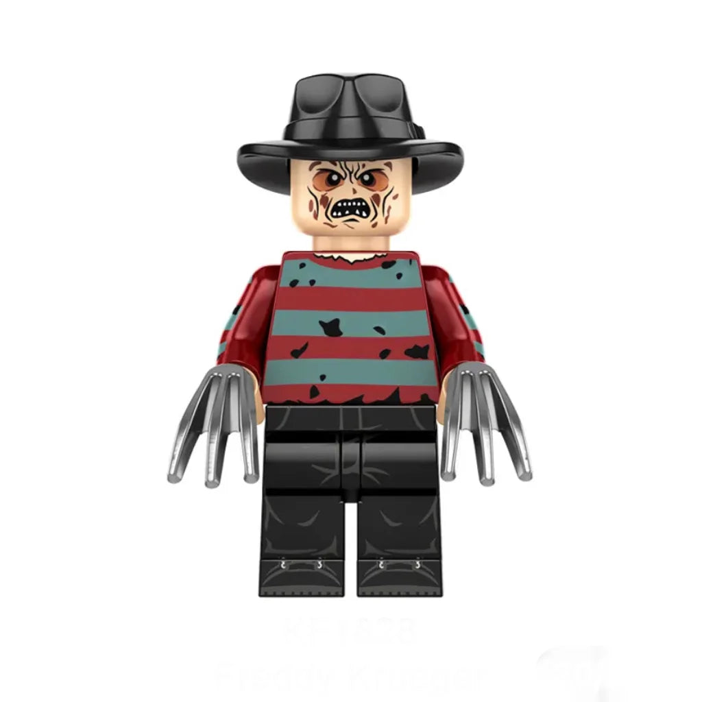 Freddy Krueger Nightmare on Elm Street Lego Minifigures Custom Horror Toys 1