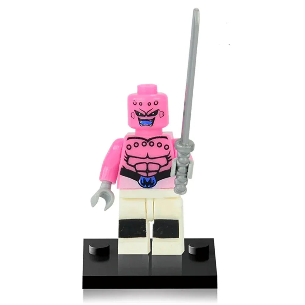 Majin Buu Dragon Ball Z (Rare classic Design) Lego Minifigures Custom Toys 6