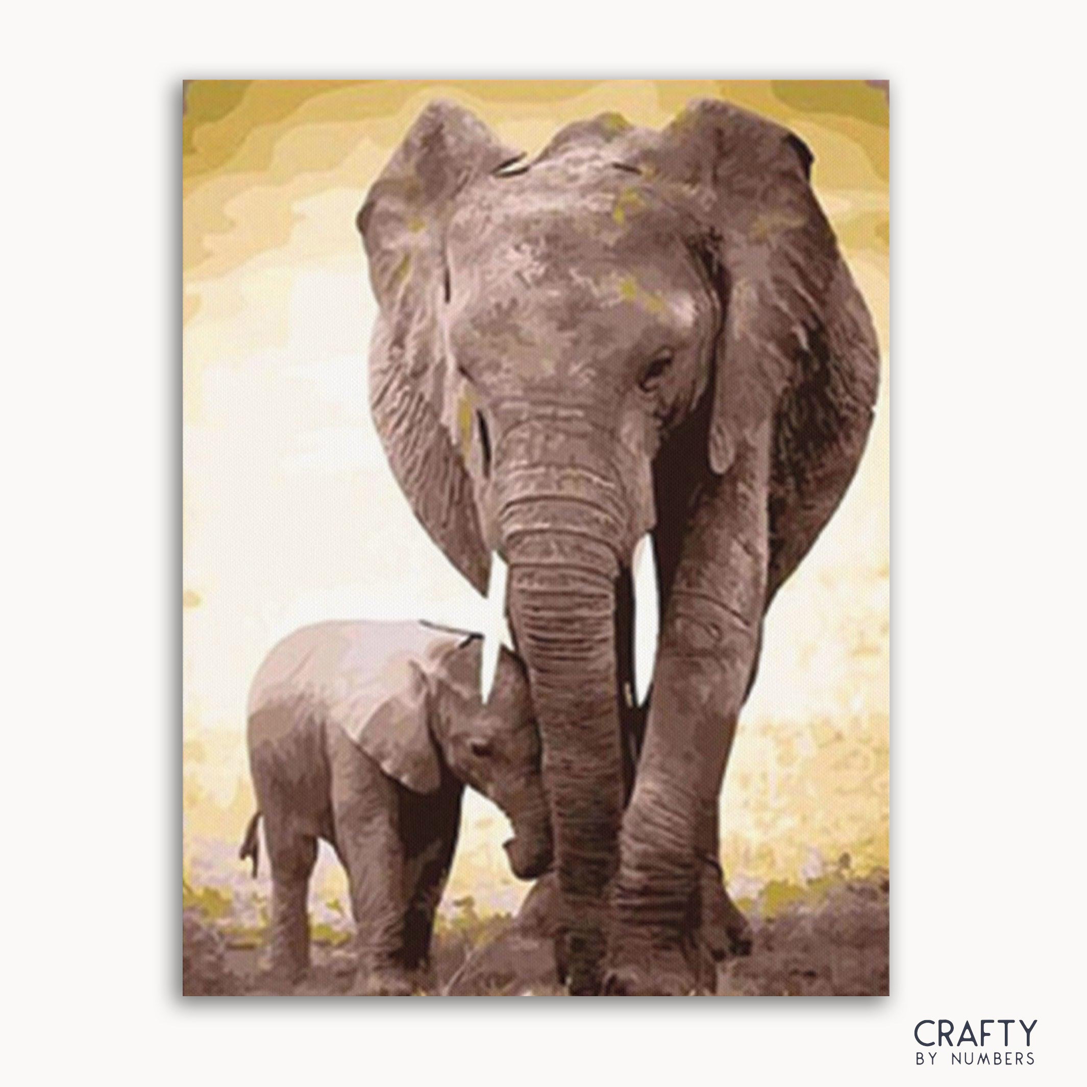 Father and Son Mammoths