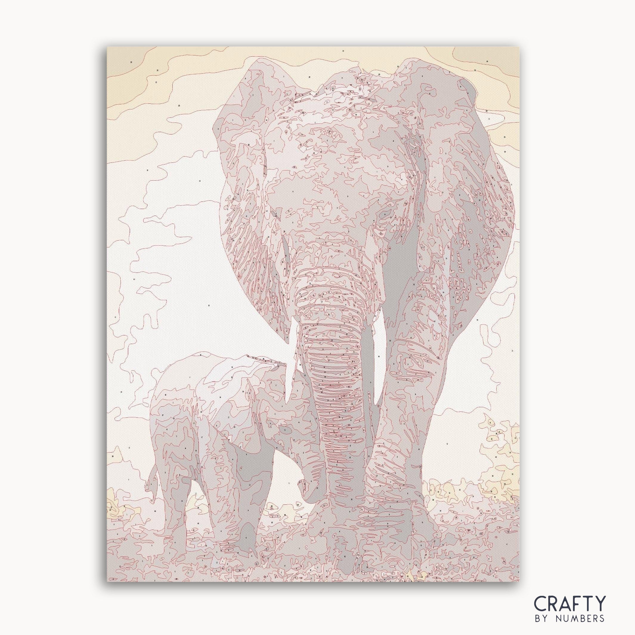 Father and Son Mammoths