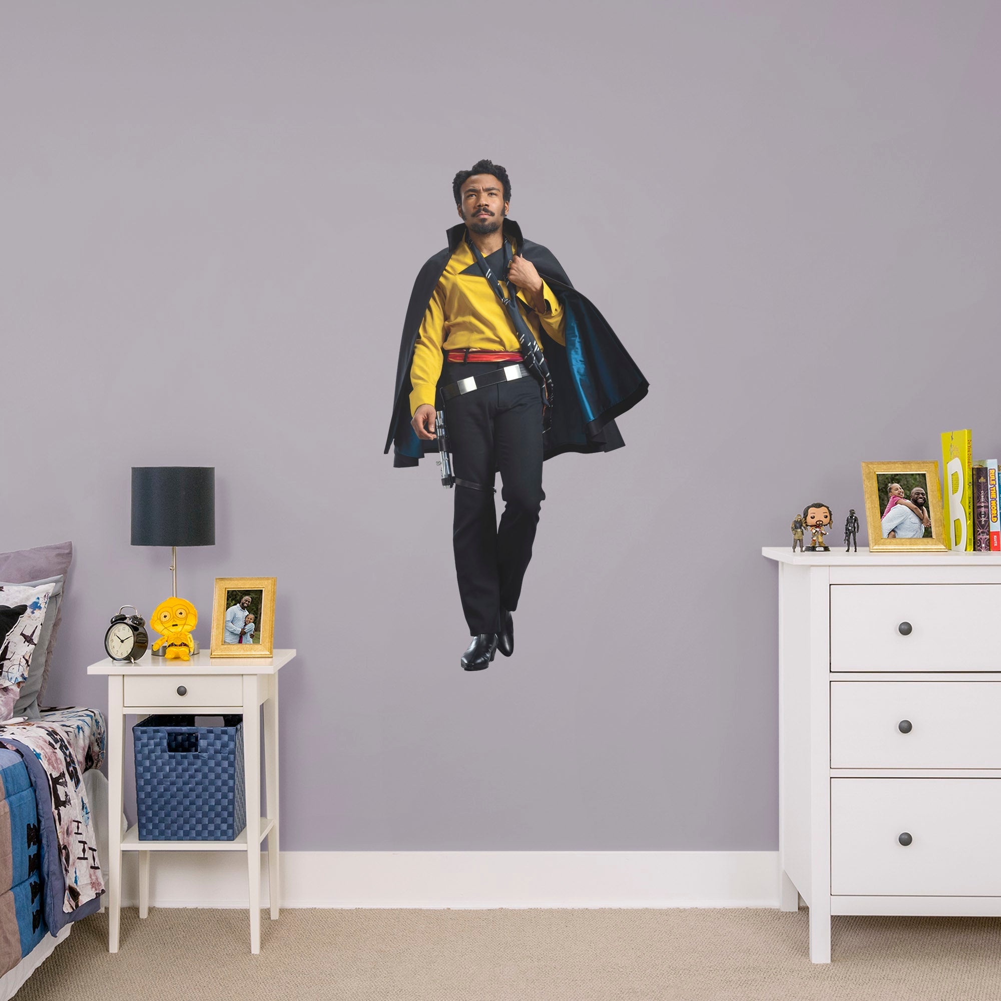 Lando Calrissian - Solo: A Star Wars Story - Officially Licensed Removable Wall Decal