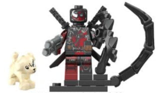 Symbiote Beast Custom Minifig