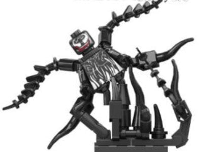 Symbiote Beast Custom Minifig