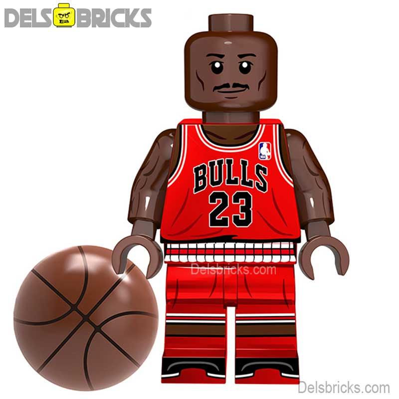 Michael Jordan Lego Minifigures Custom Toys Sports Icons NBA 1