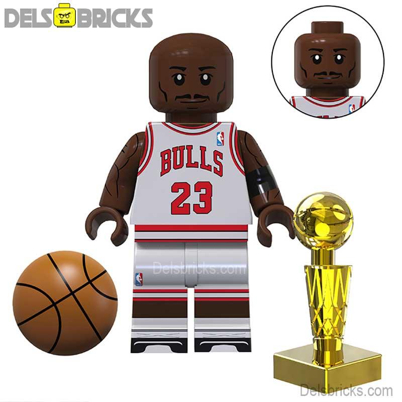 Michael Jordan Lego Minifigures Custom Toys Sports Icons NBA 2