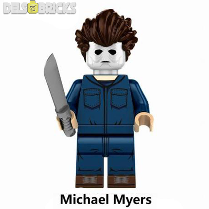 Michael Myers Halloween Lego Minifigures Custom Horror Toys