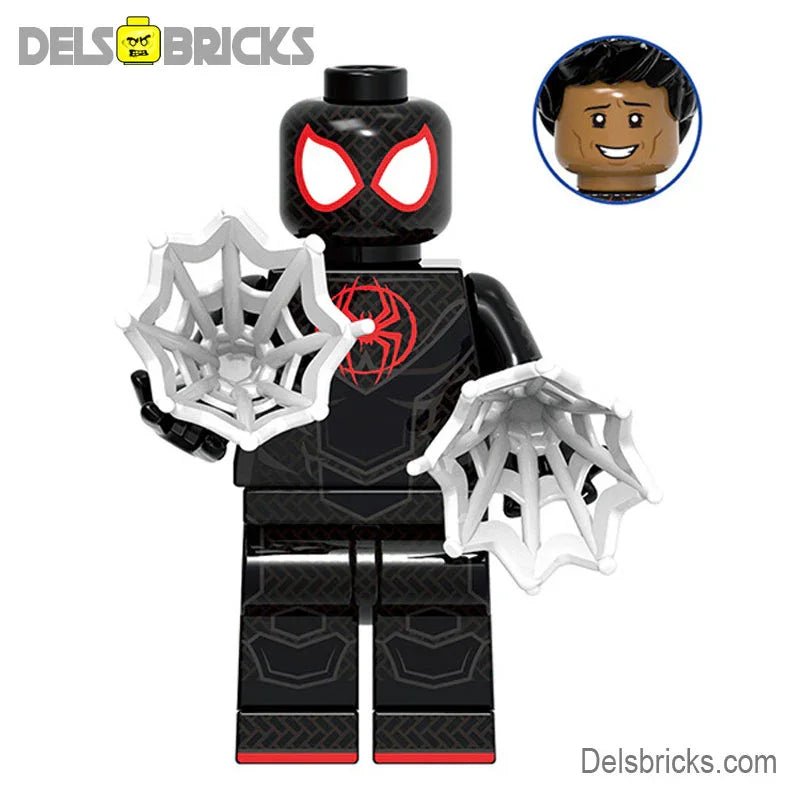 Miles Morales Spider-Man Lego Minifigures Custom Toys