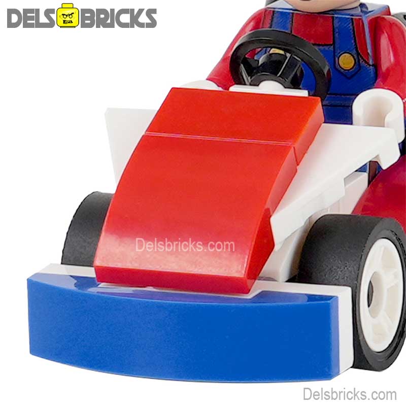 Mario Kart Brothers Super Mario Lego Minifigures Custom Toys