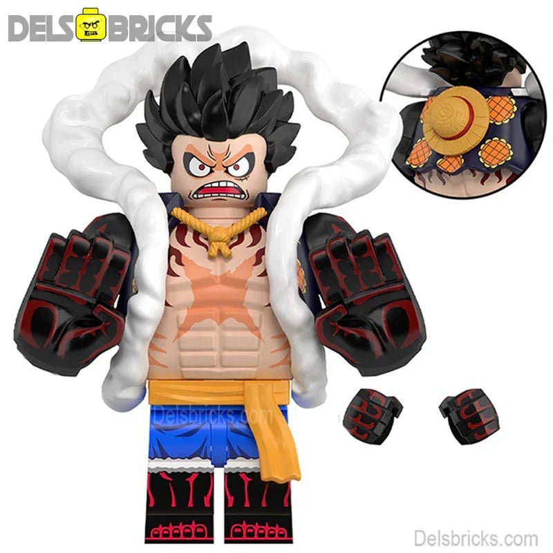 Monkey D Luffy from ONE PIECE Anime Lego Minifigures custom toys B2