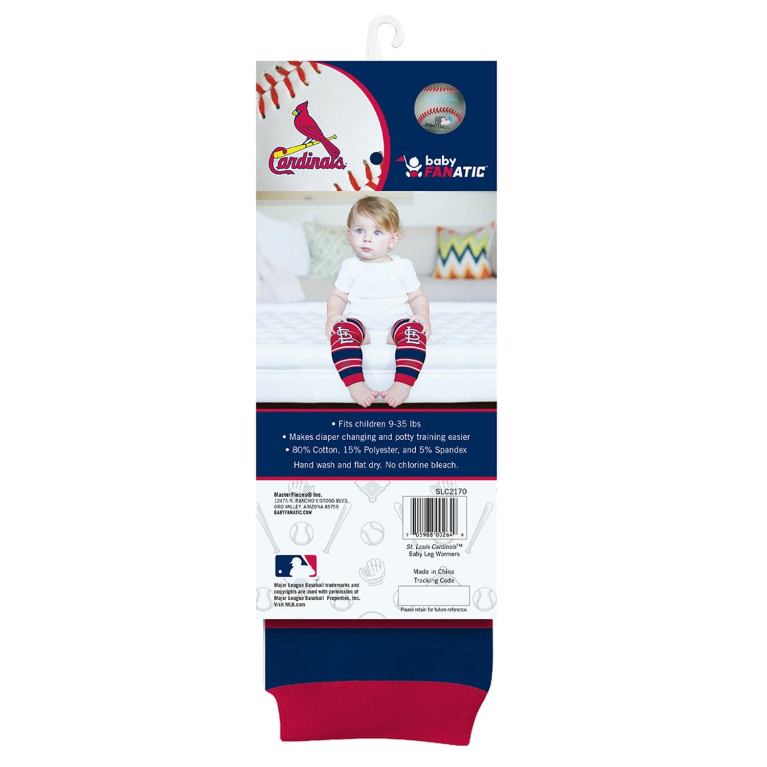 St. Louis Cardinals Baby Leg Warmers