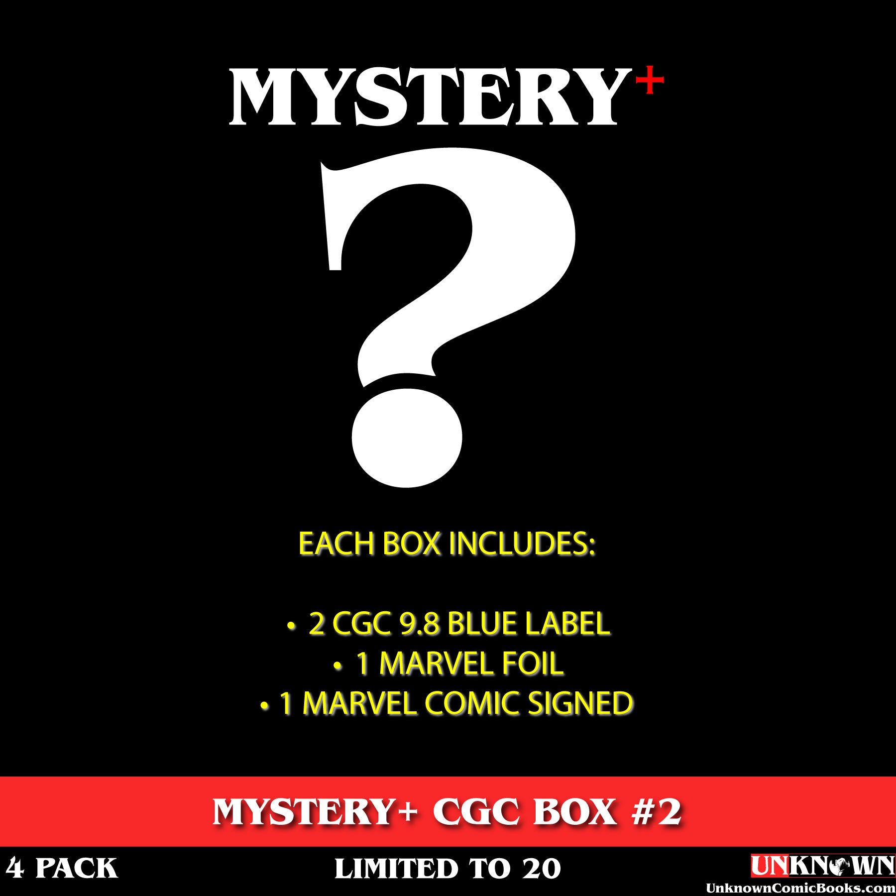 [FL 4 PACK] MYSTERY ➕ CGC BOX #2 🔥 (06/01/2023)