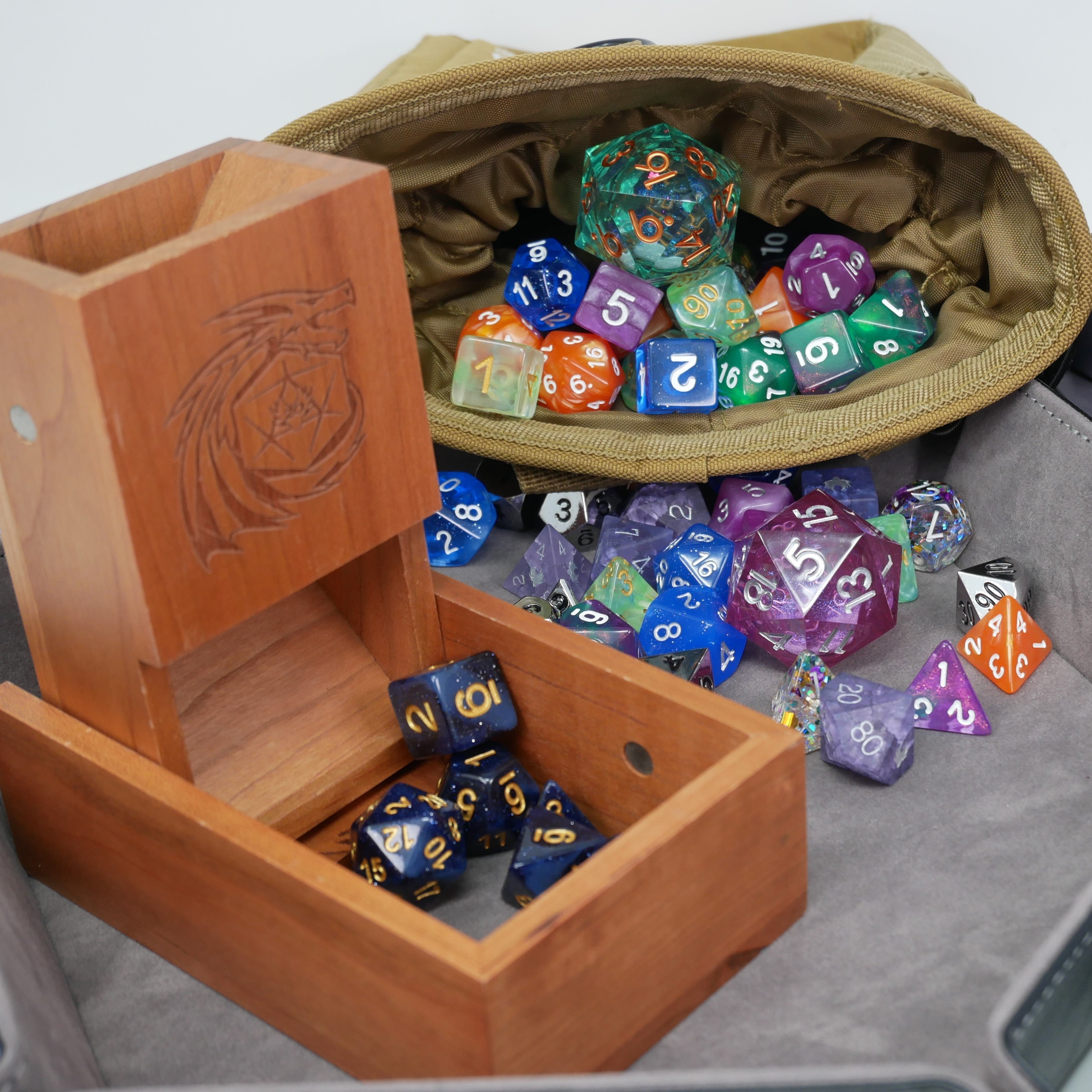 Mystery Liquid Bundle - 3 Liquid Core + 14 pc Set + 1 RPG Accessory