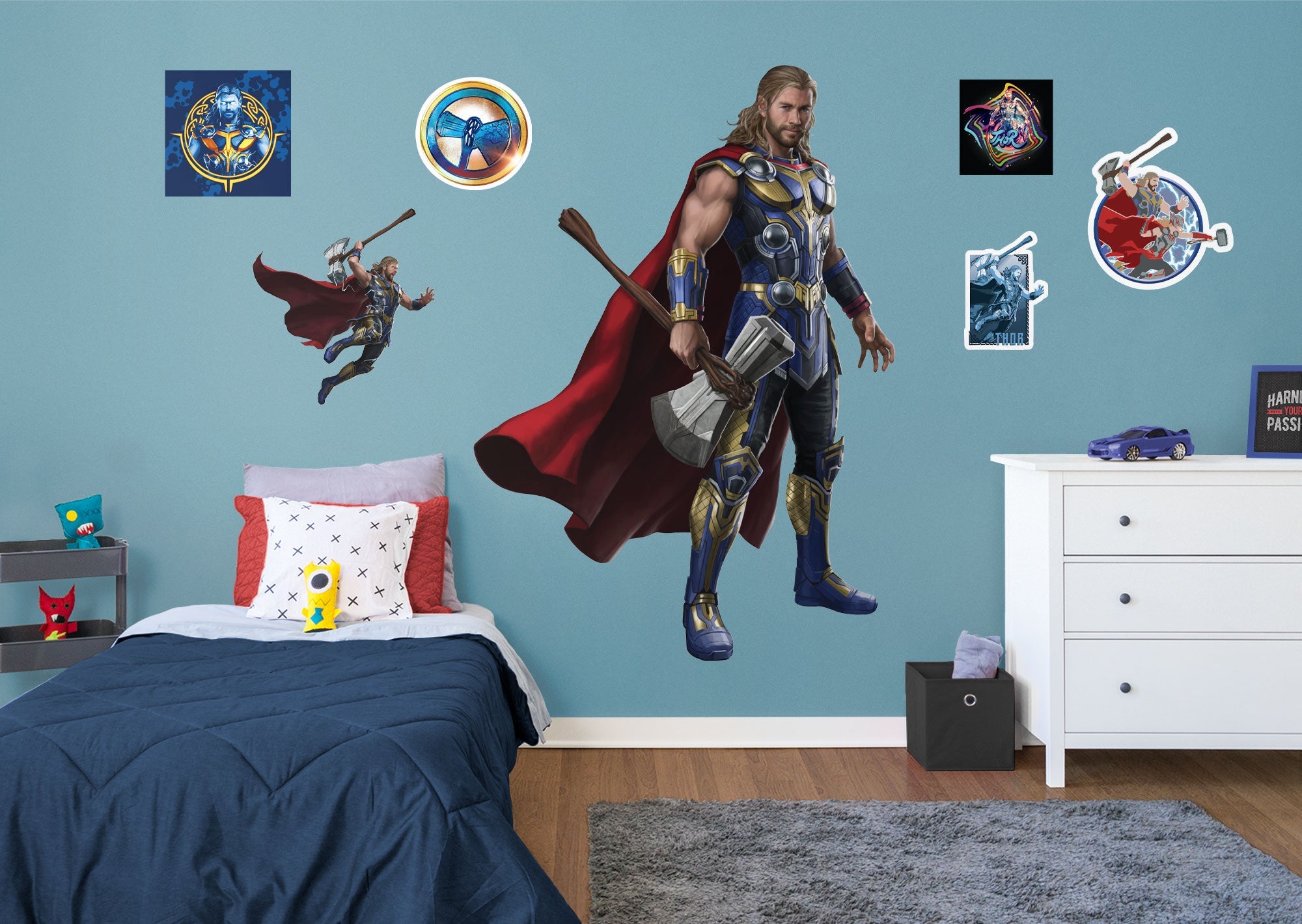 THOR: Love and Thunder: Thor RealBig - Officially Licensed Marvel Removable Adhesive Decal