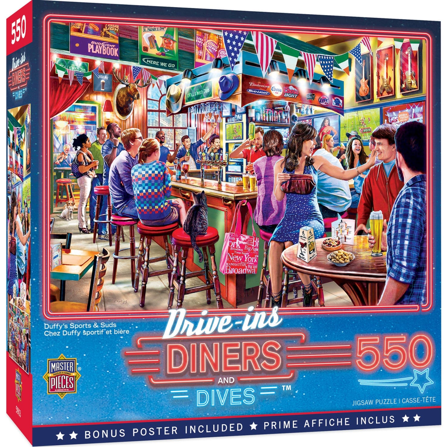 Duffy's Sports & Suds 550 pc