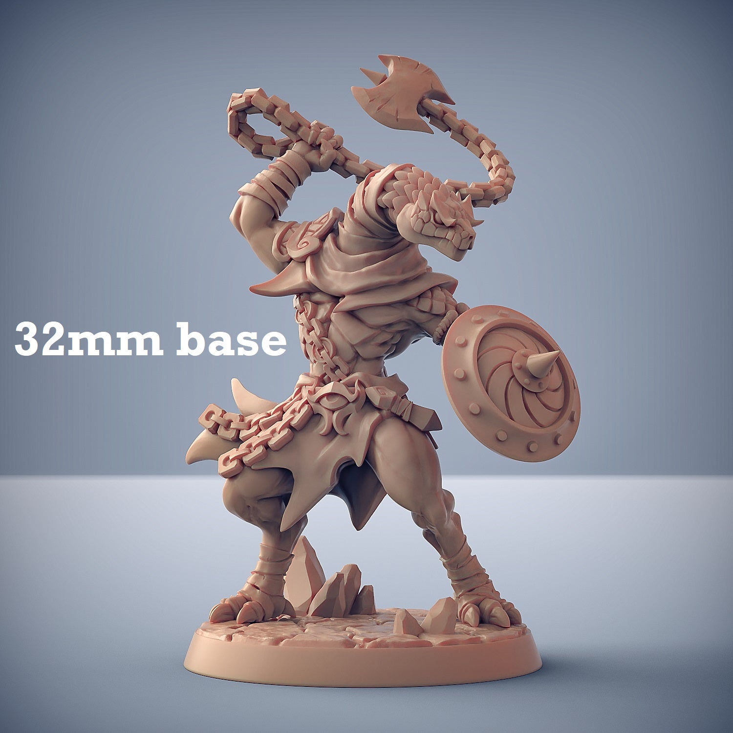 Nagarot Thrall: Sculpt B (Male Yuan-ti Warrior)