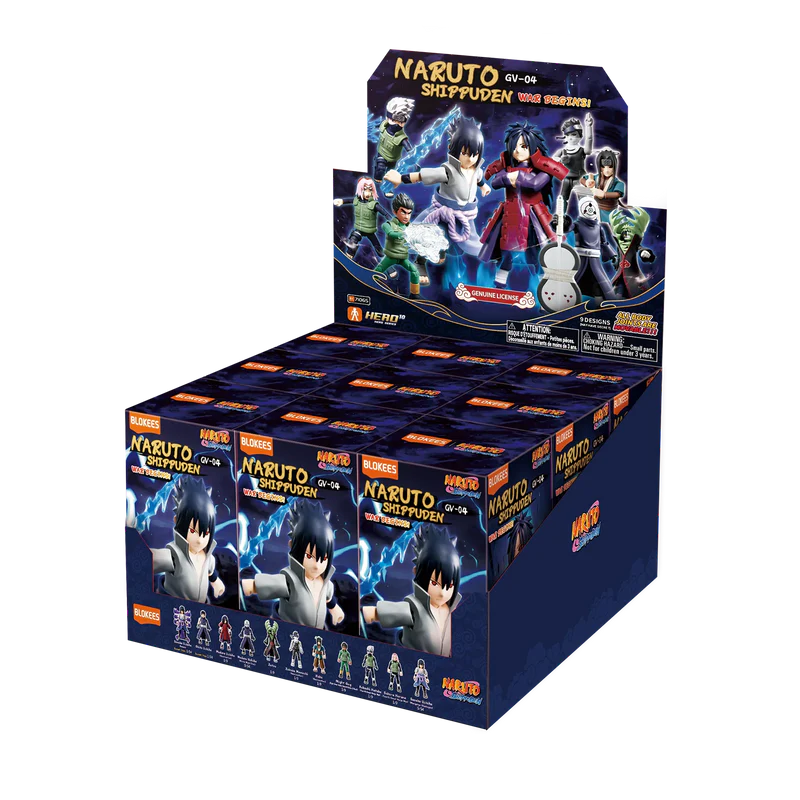 Blokees | NARUTO SHIPPUDEN Galaxy Version 04 | War Begins! [Single Blind Box] (Pre-Order)