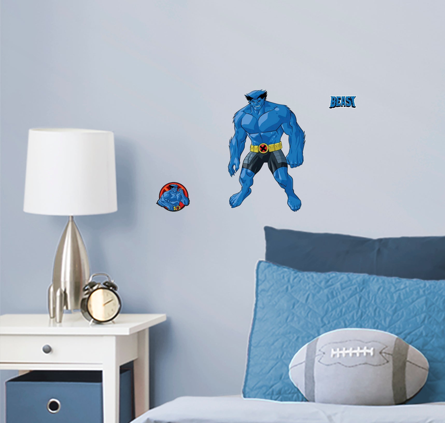 X-Men Beast RealBig  - Officially Licensed Marvel Removable Wall Decal