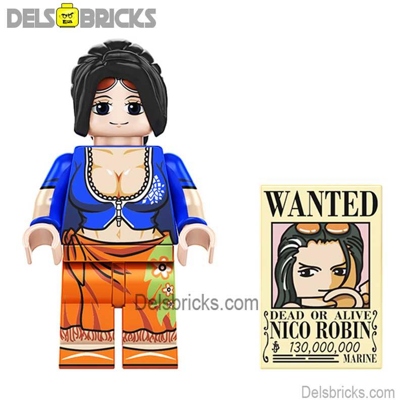 Nico Robin from One Piece Lego Anime Minifigures Custom Toys 1