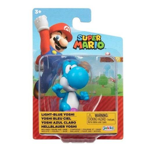 Nintendo 2 1/2-Inch Mini-Figure - Light Blue Yoshi