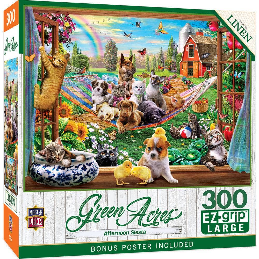 Green Acres - Afternoon Siesta 300 Piece EZ Grip Jigsaw Puzzle