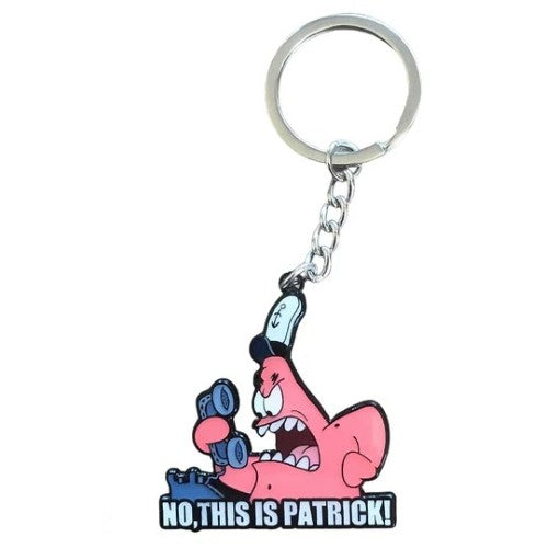 Zen Monkey: No, This is Patrick! - Spongebob Squarepants Keychain