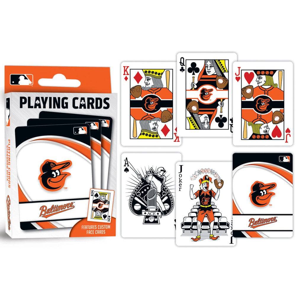 Baltimore Orioles Playing Cards - 54 Card Deck