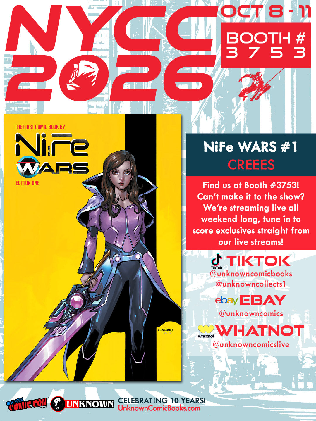 NiFe WARS #1 CREEES NYCC EXCLUSIVE VAR (10/28/2026)