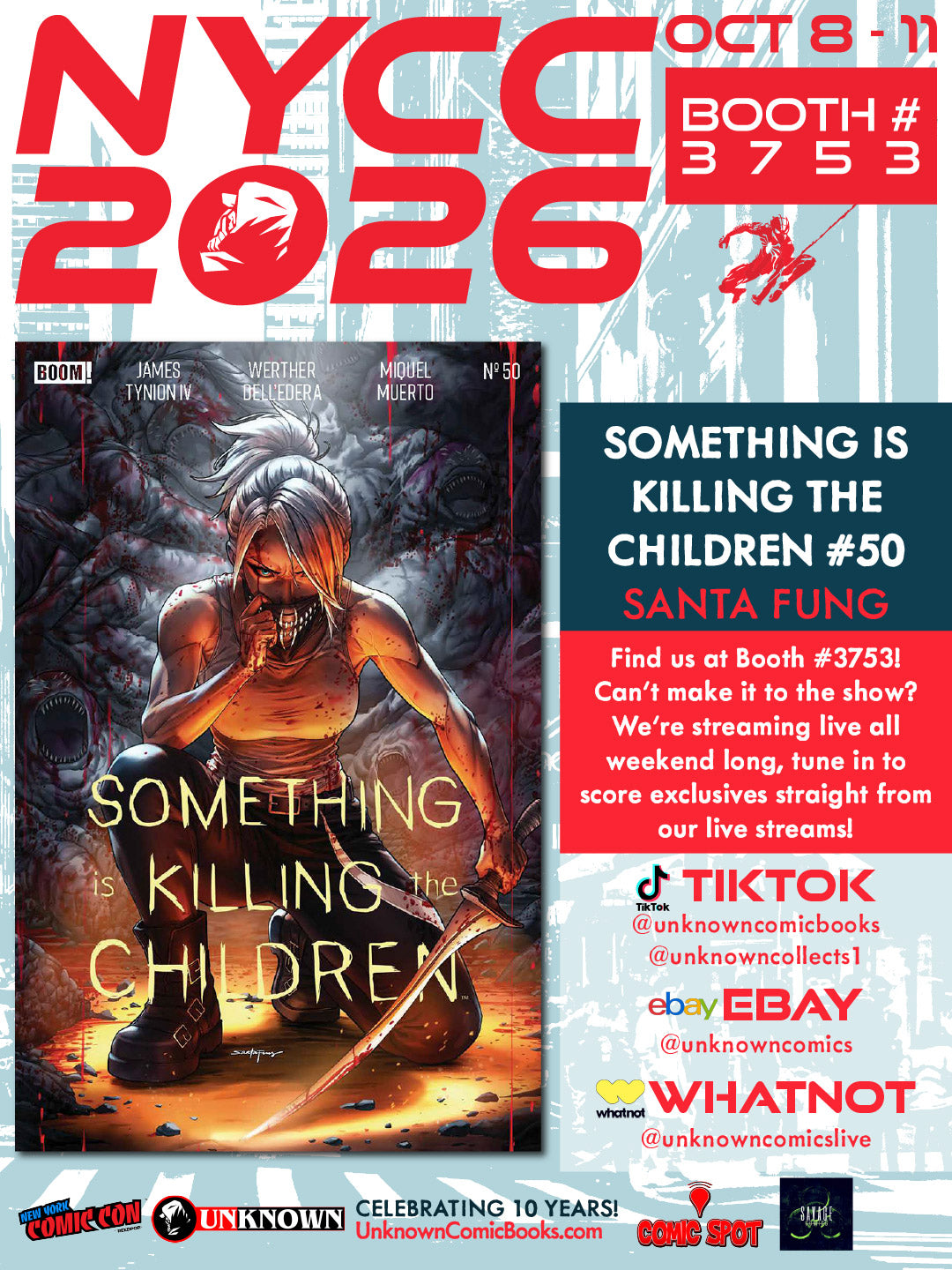 SOMETHING IS KILLING THE CHILDREN #50 SANTA FUNG NYCC EXCLUSIVE VAR (10/28/2026)