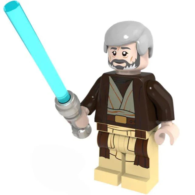 Obi Wan Kenobi Lego Star Wars Minifigures Custom Toys 2