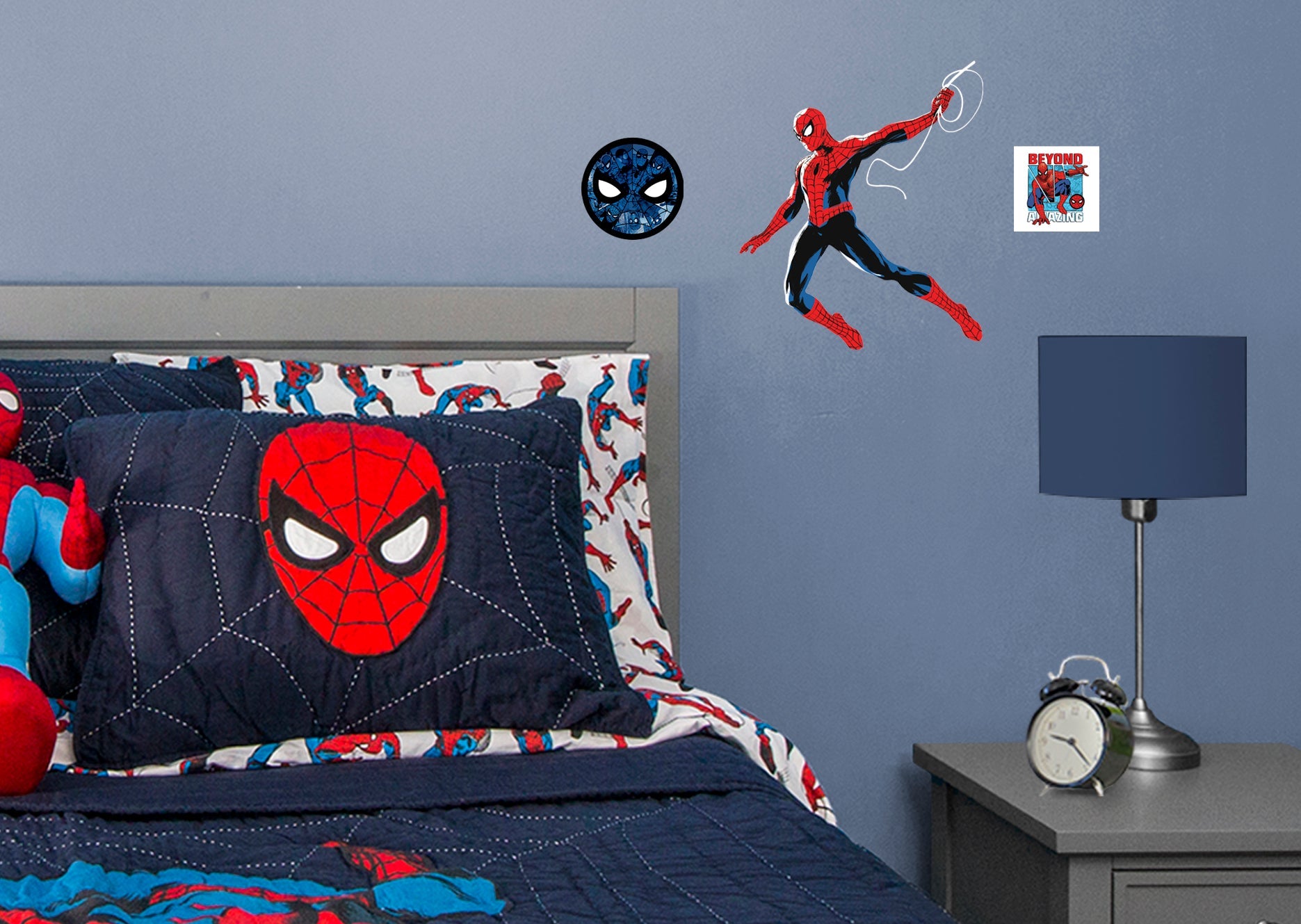 Spider-Man: Spider-Man Beyond Amazing RealBig        - Officially Licensed Marvel Removable     Adhesive Decal