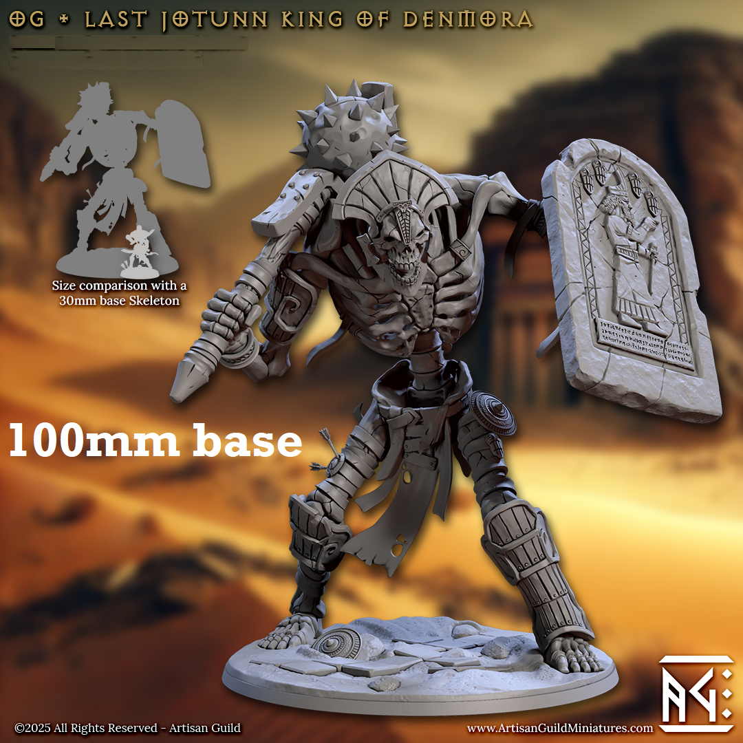 Og, Last Jotunn King of Denmora (Giant Skeleton Epic Boss)