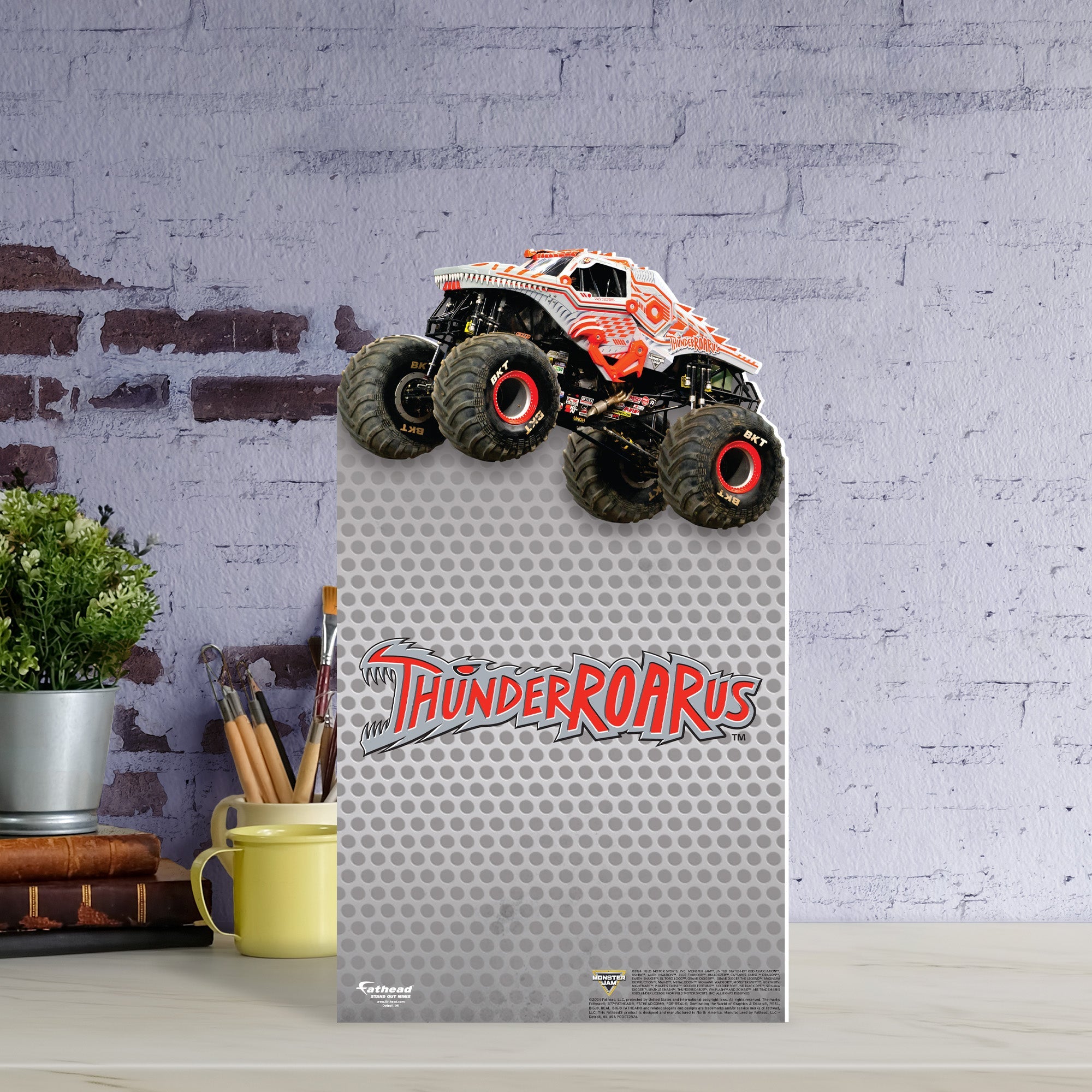 ThunderROARus - Monster Jam - Mini Stand Out - Official Monster Jam - Cardstock Cutout