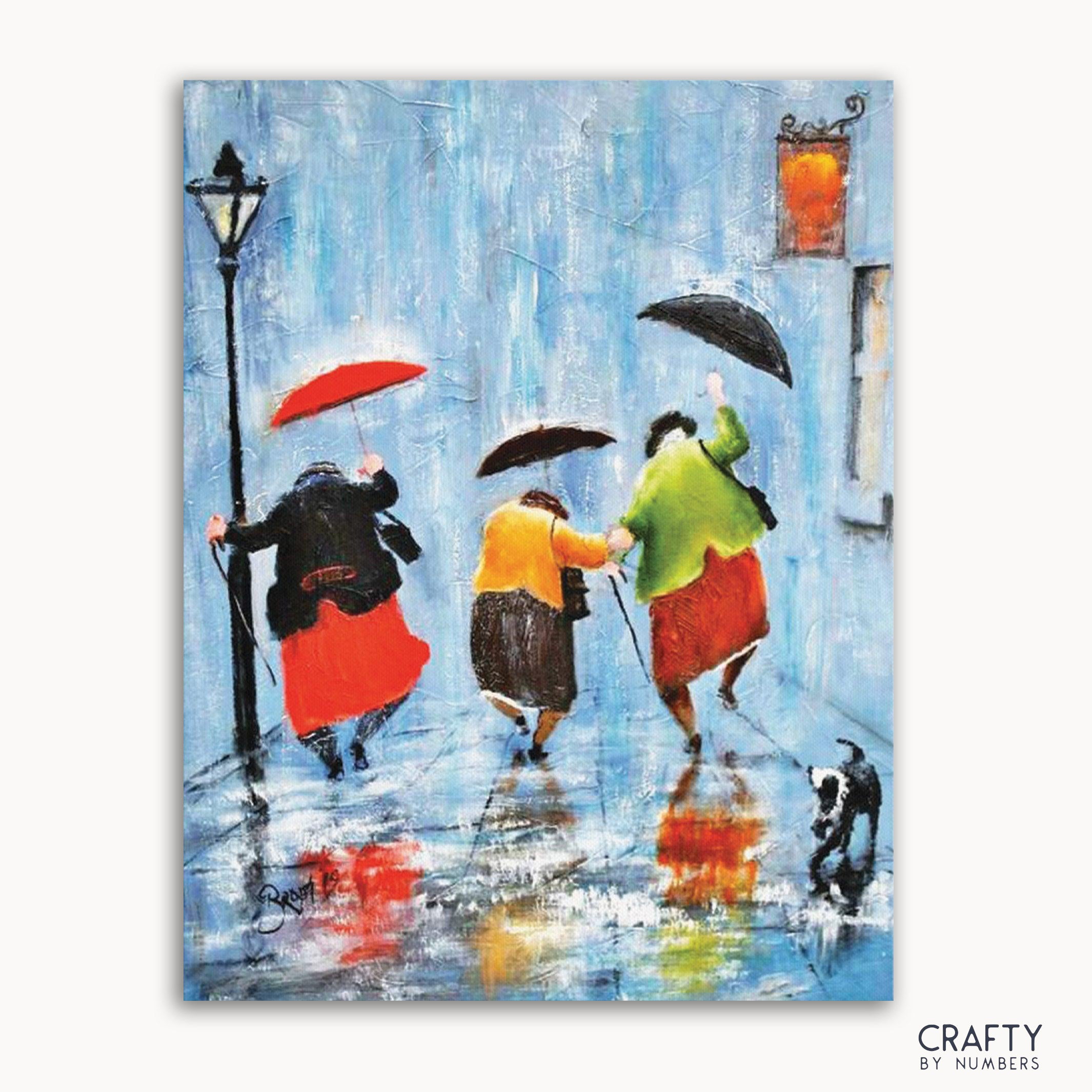 Old Friends Enjoy Rain
