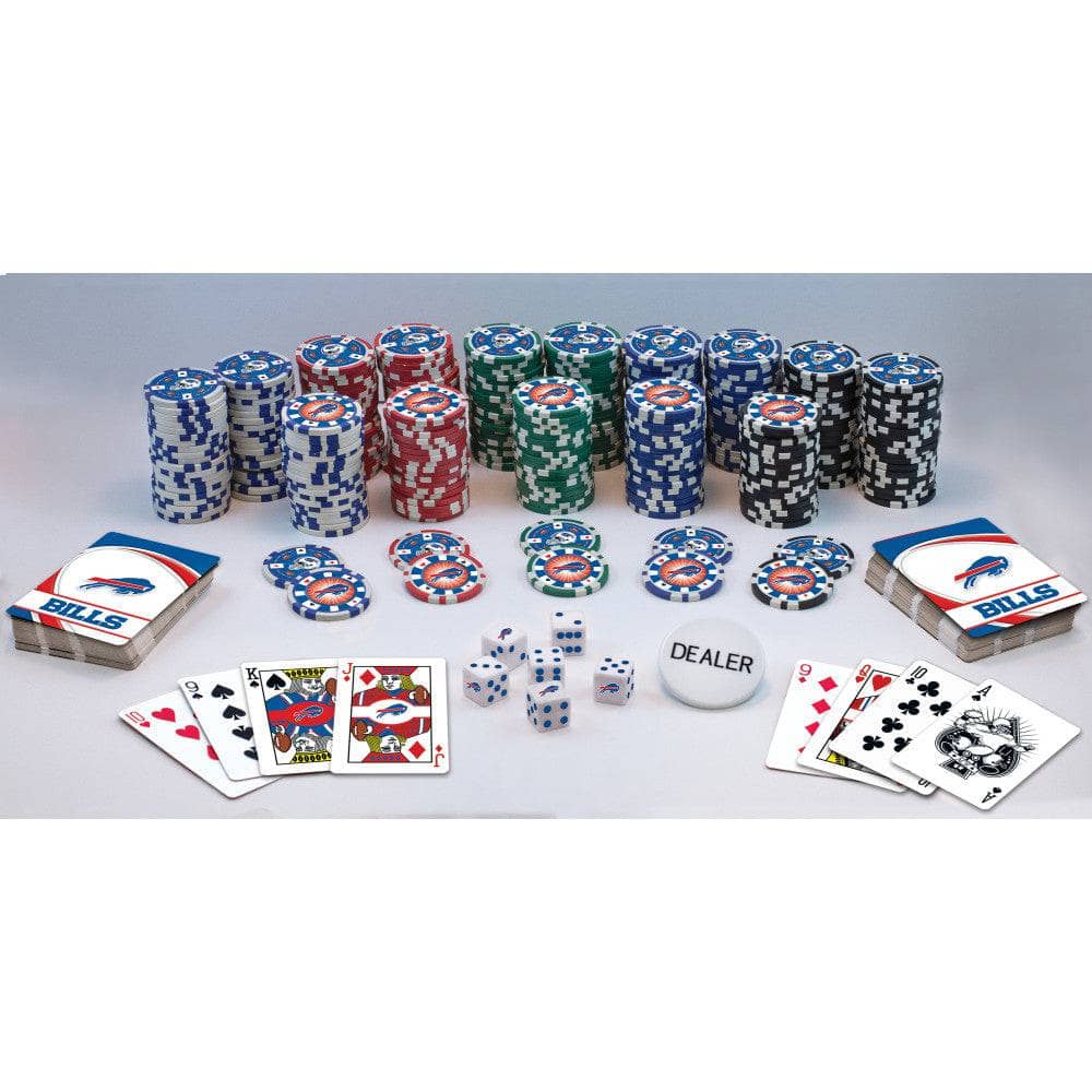 Buffalo Bills 300 Piece Poker Set