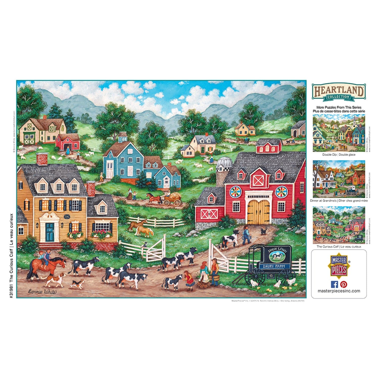 The Curious Calf 550 pc