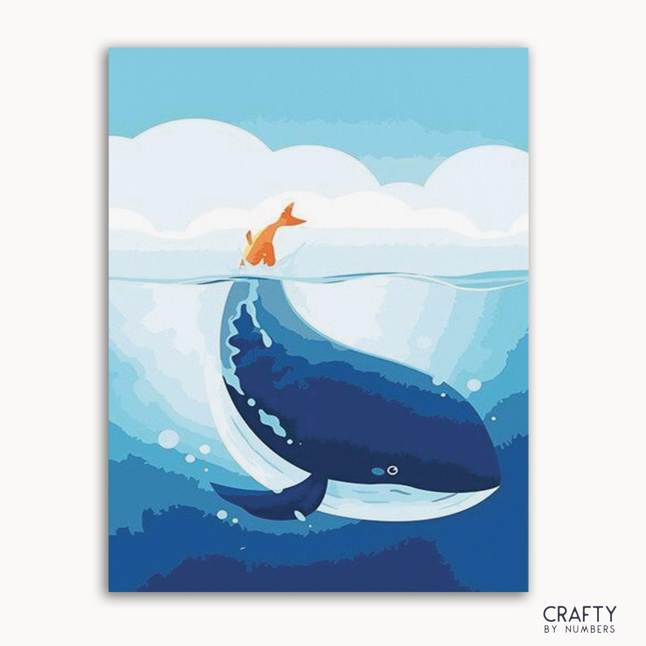 Orange Whale Tail