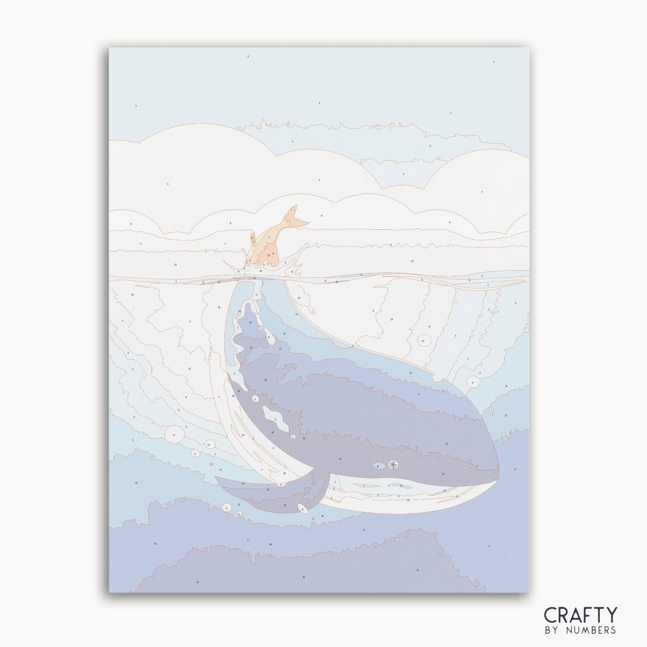 Orange Whale Tail