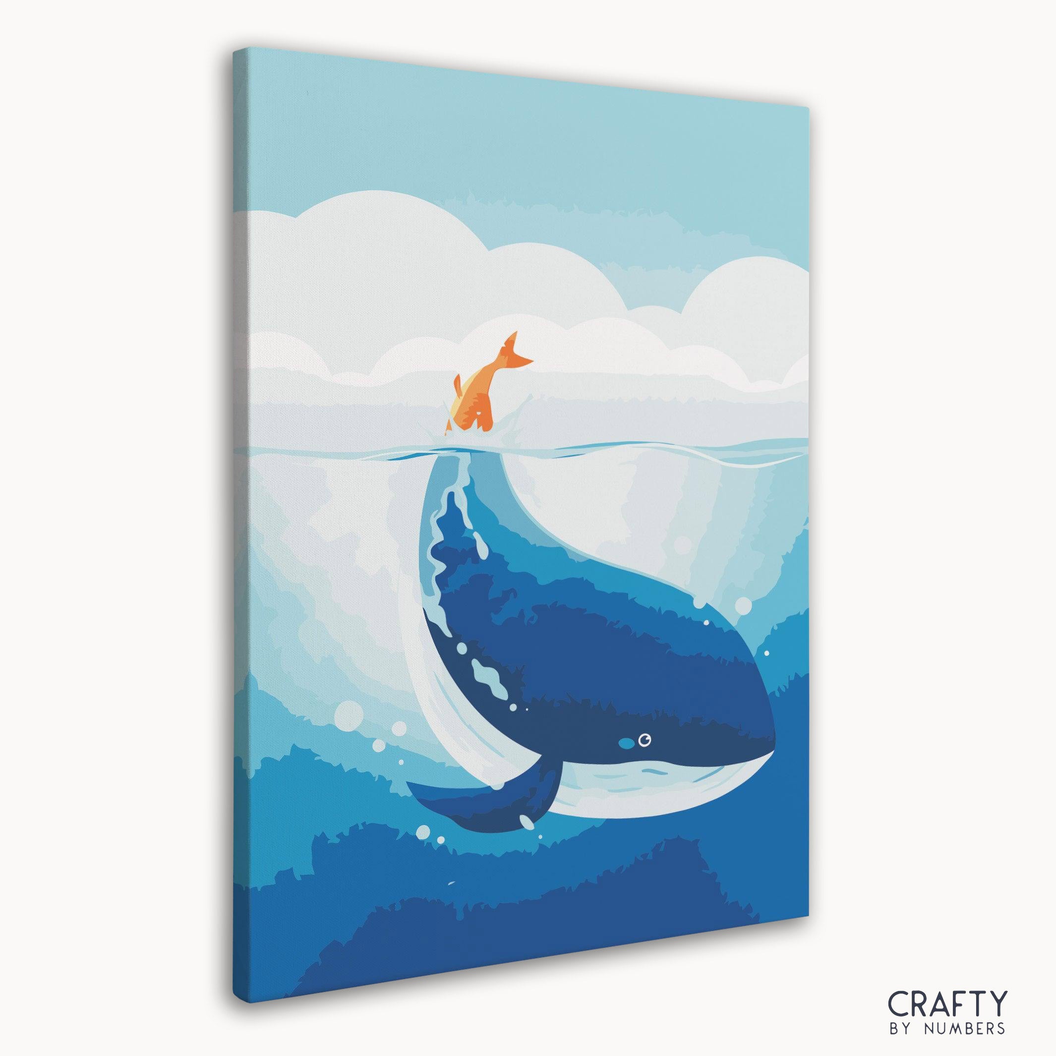 Orange Whale Tail
