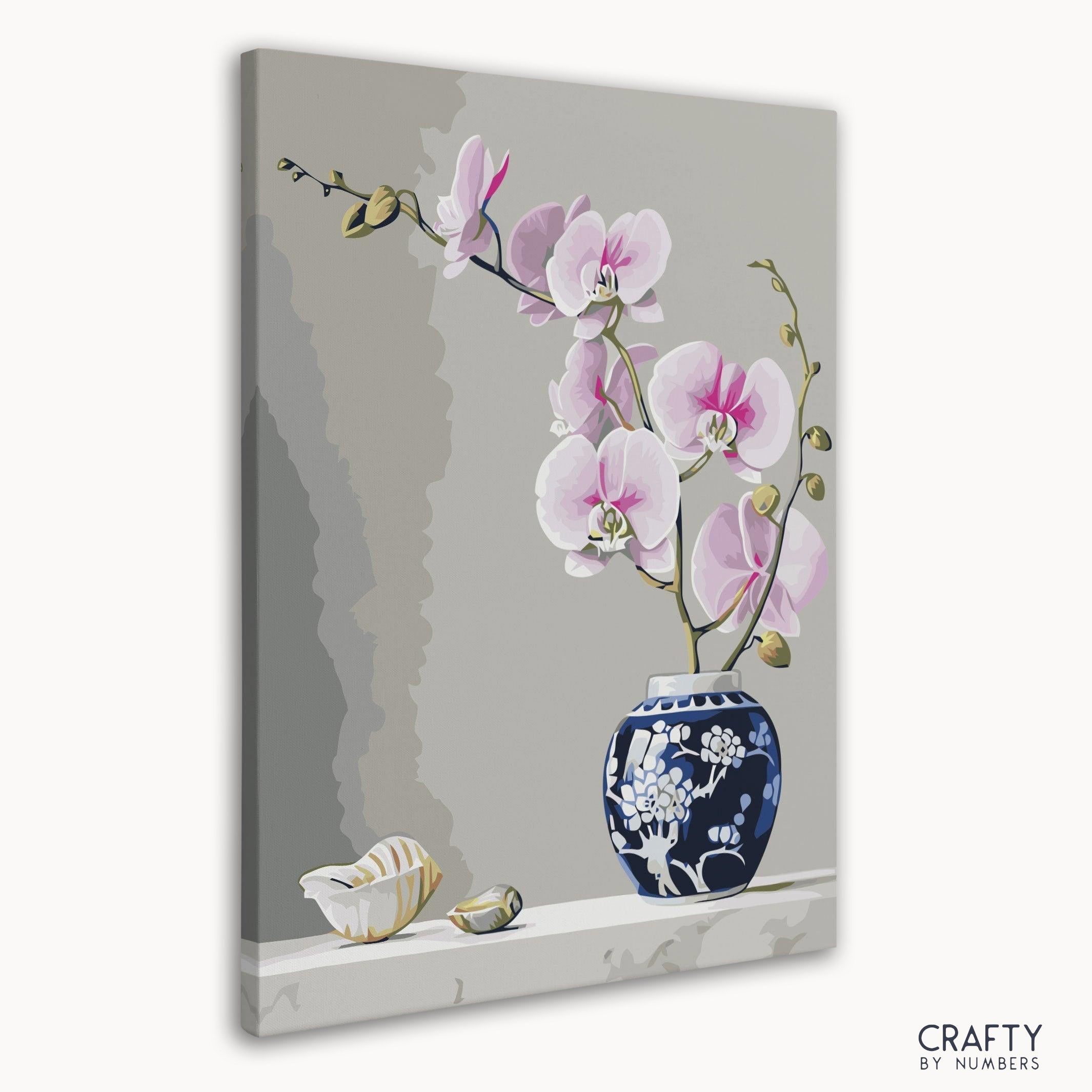 Orchid Flower In Vase