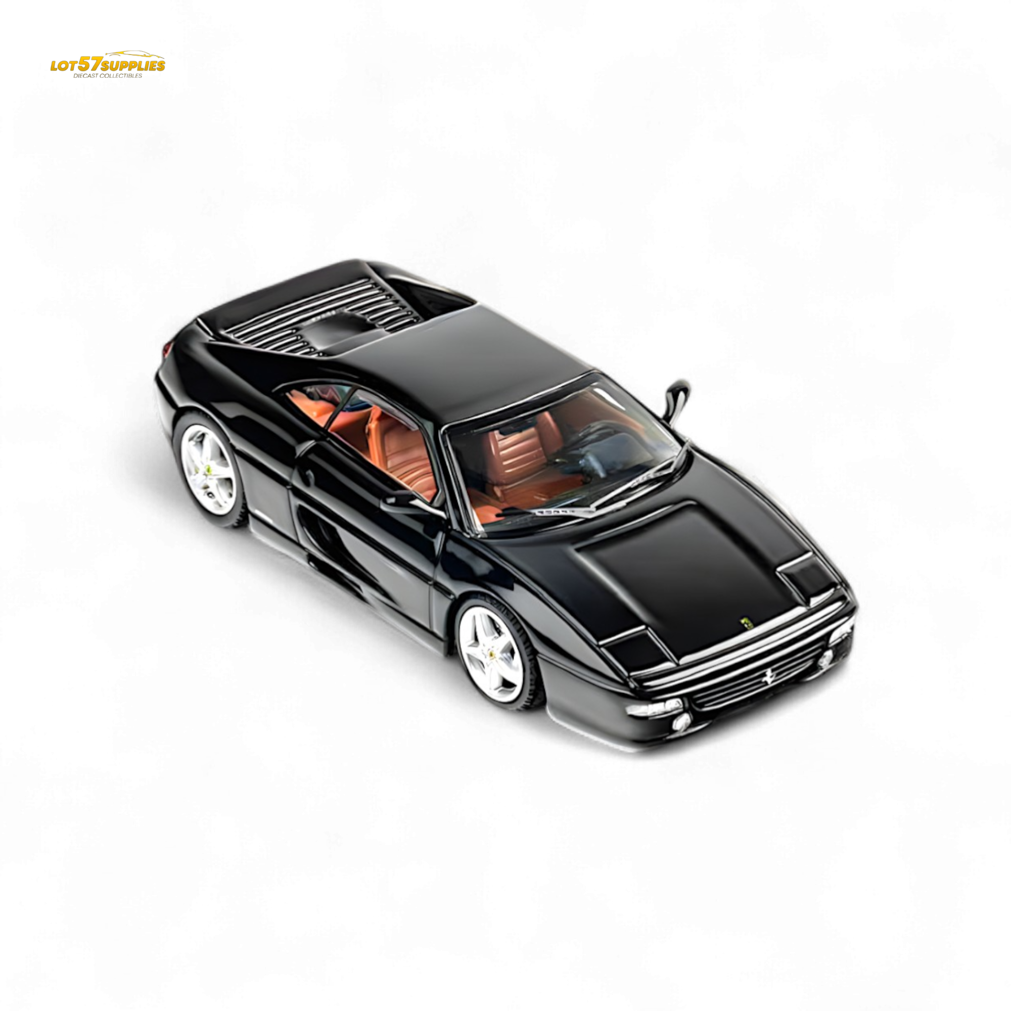 TPC F355 challenge Diecast Model in Black 1:64