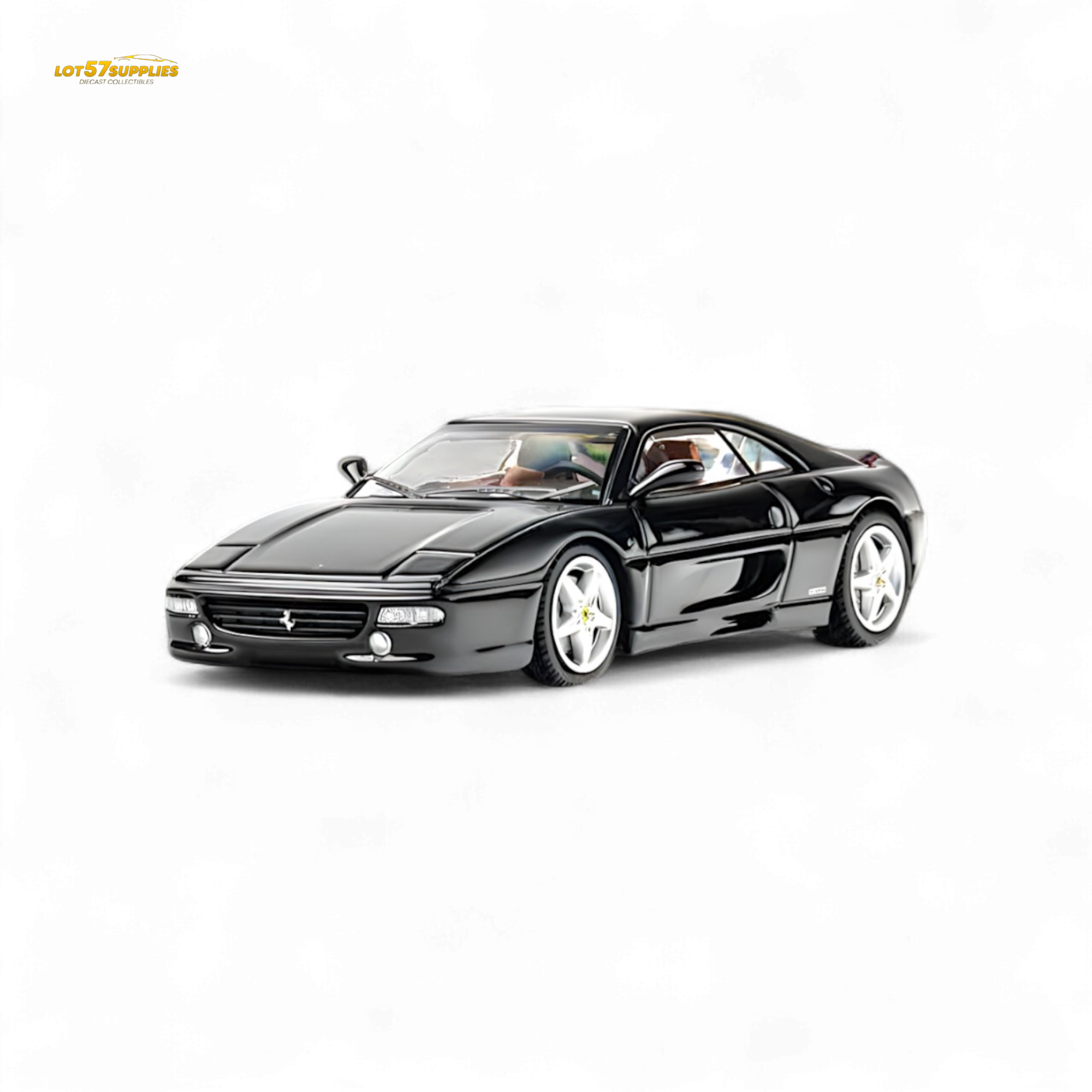 TPC F355 challenge Diecast Model in Black 1:64