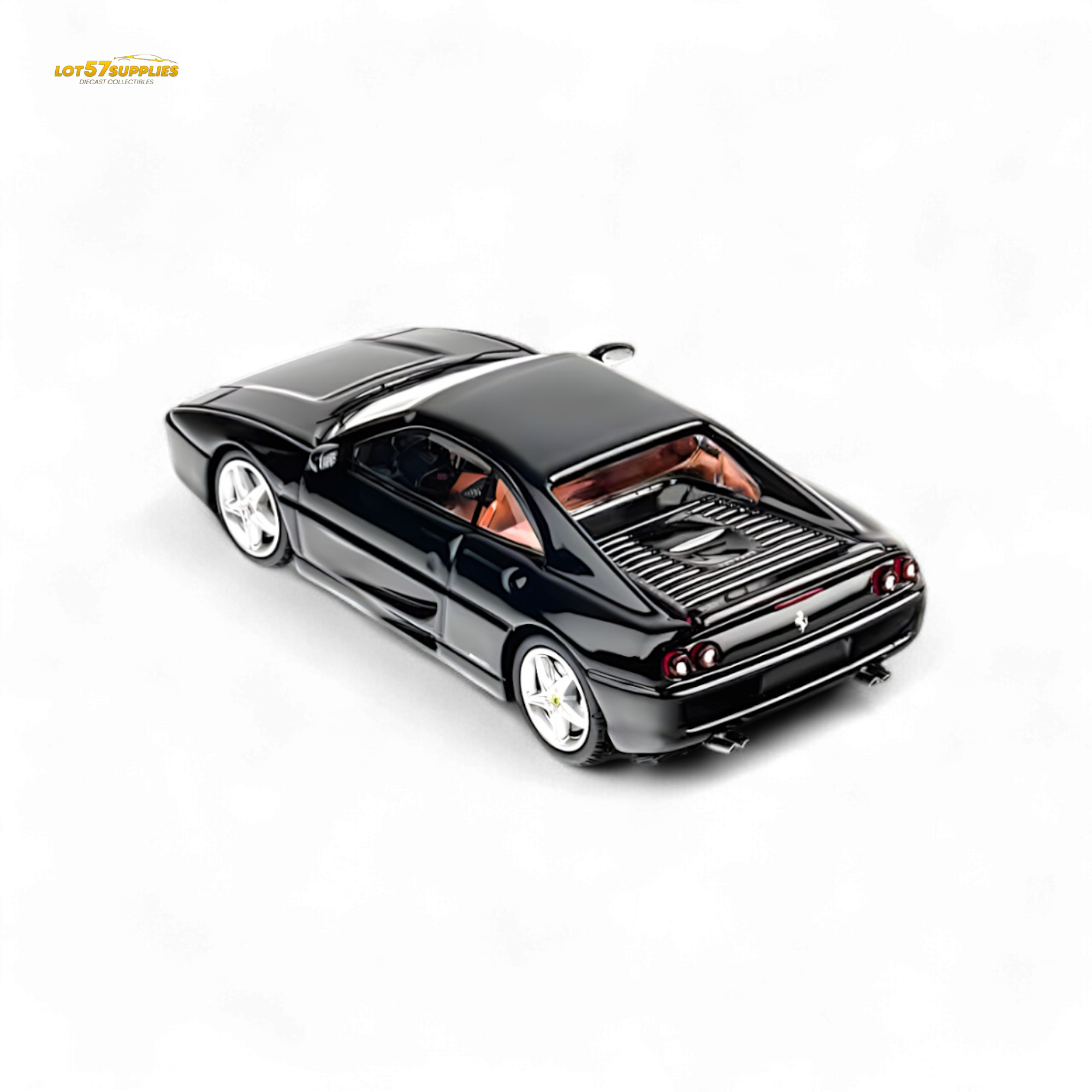 TPC F355 challenge Diecast Model in Black 1:64