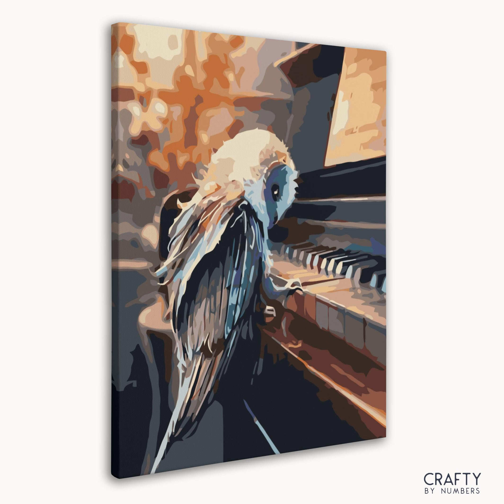 Owl Playing Piano
