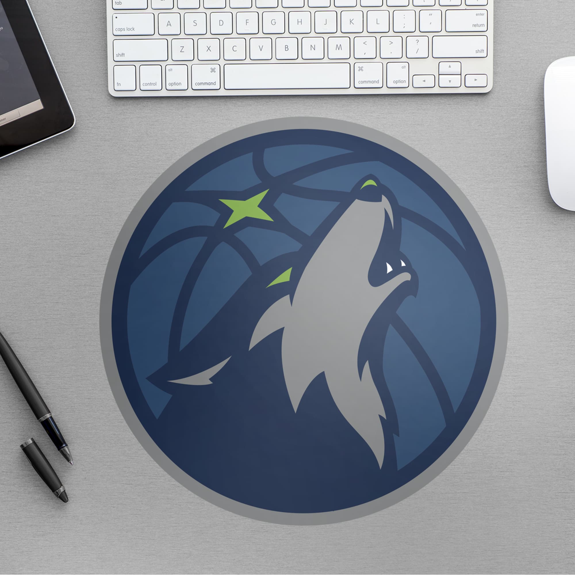 Minnesota Timberwolves - RealBig Logo Collection - Official NBA - Reusable Vinyl Wall Decals
