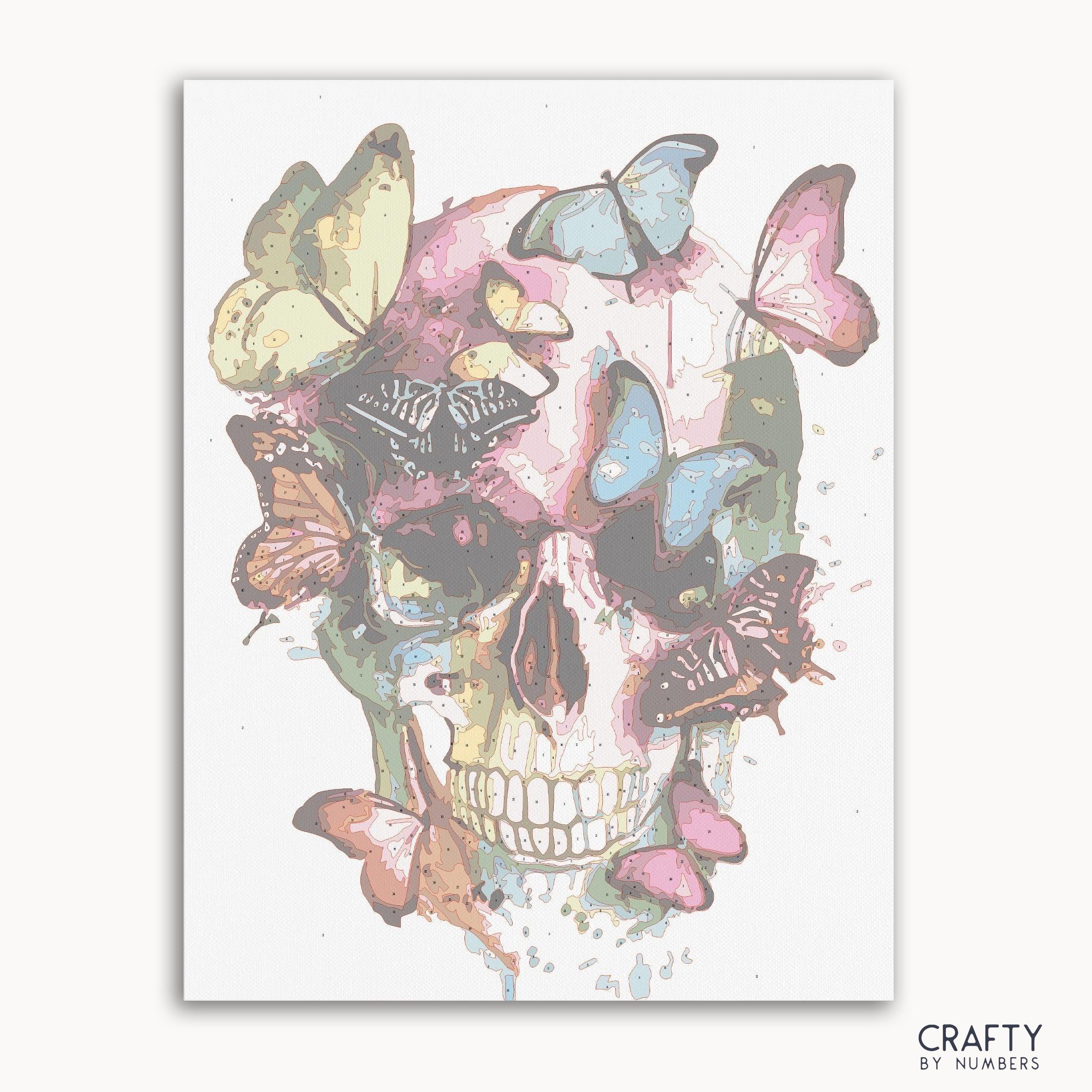 Paintings Of Colorful Butterflys